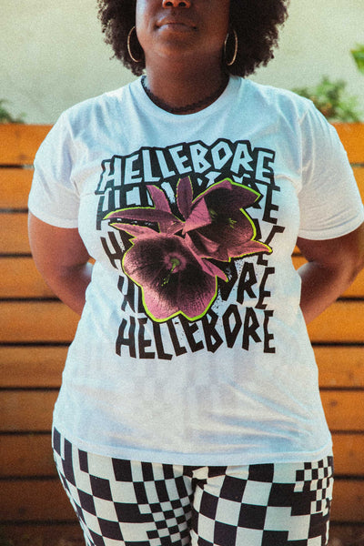 Graphic tees: Hellebore vintage-inspired punk rock t-shirt